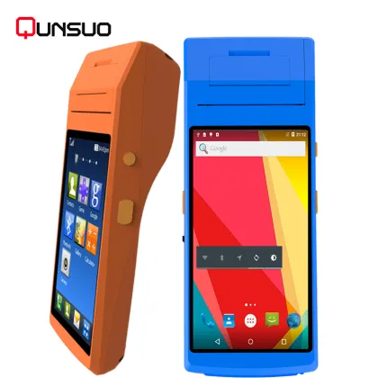 Biometrics fingerprint scanner Handheld PDA with printer