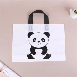 plastic bag with handle for shopping