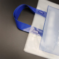 PE shopping bag with soft loop handle