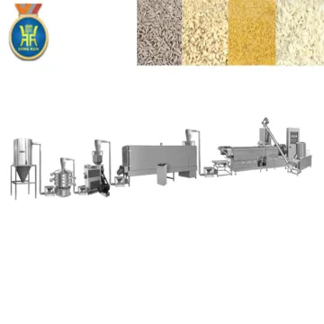 Export reinforced nutritional rice extruder machine processing line