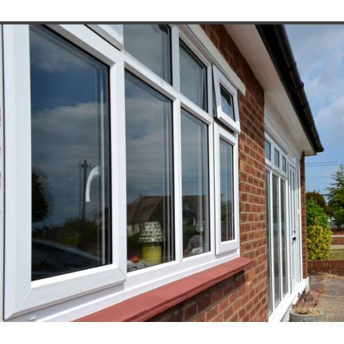 Home Security PVC Profile Casement Windows