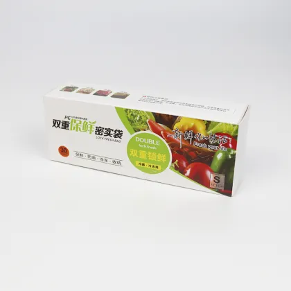 Food & Freezer Reusable Ziplock Bags Ziplock Pouches Storage Plastic Bags for keep food fresh-Pack