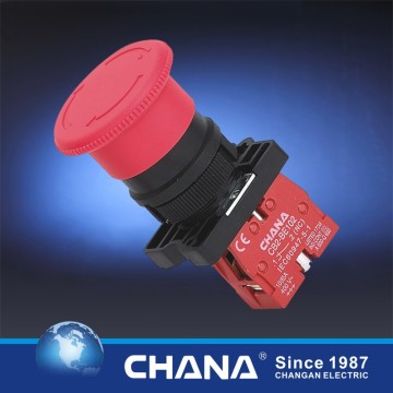 Mushroom Rotation Auto-Reset Emergency Pushbutton Switch