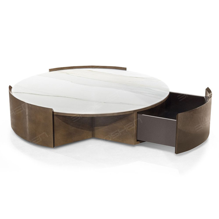 Mesa de café redonda