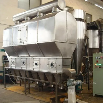 Continuous fluidized bed dryer Horizontal fluid bed dryer