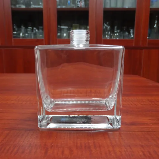 Gift industry use reed diffuser crystal clear super flint sodalime glass 400ml packaging stylish empty bottles
