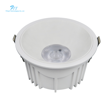 Ultra Anti-Glare Cri80/90/97 Aluminum Downlight Housing 10W Modern Recessed LED Downlight IP44