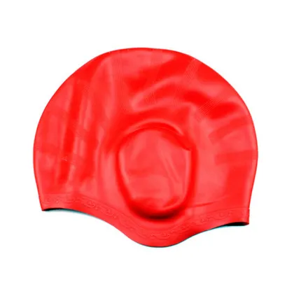 Adult Comfortable Waterproof Ear Cover Swimming Cap