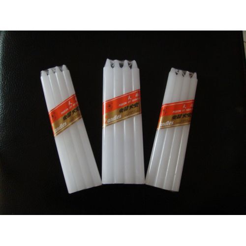 Bright and household candles