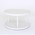 Estante de cocina de doble nivel Lazy Susan Turnable al por mayor