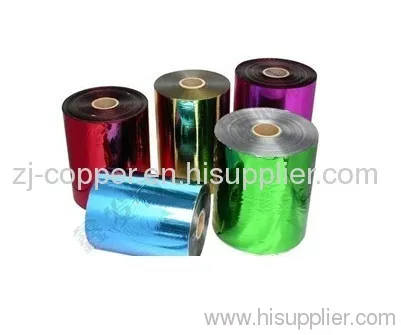 Chocolate Packaging Soft 7 Micron Aluminum Foil Paper 