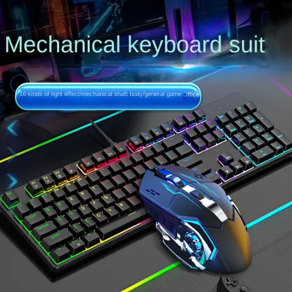 Wired 104 Keys Factory OEM Game Business Office Keyboard