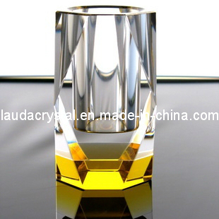High-End K9 Machine Polished Crystal Pen Holder