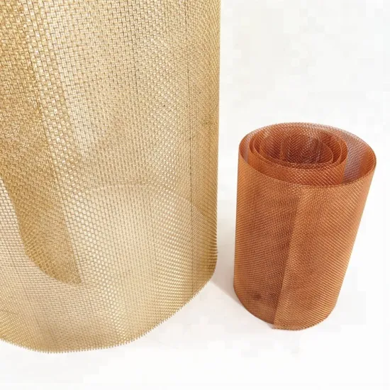 Wholesale Fine Mesh Phosphor Bronze Wire Mesh in Various Sizes