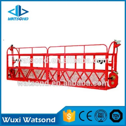 China Factory ZLP WATSOND Brand electric scaffold suspended platform