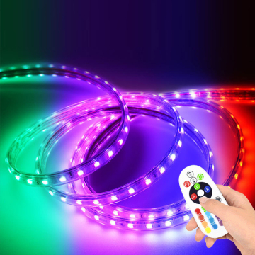 Energy-Saving Waterproof LED RGB Strip Lighting for Indoor Living Room Decoration