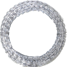 Galvanized Surface Treatment razor barbed wire