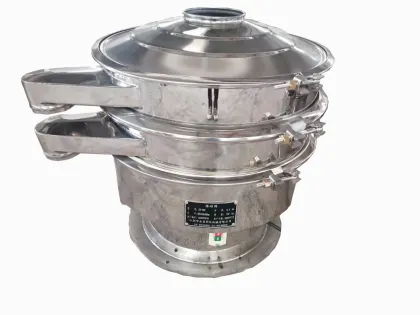 Gourmet powder particles sifting machine