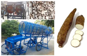 Cassava slicing machine