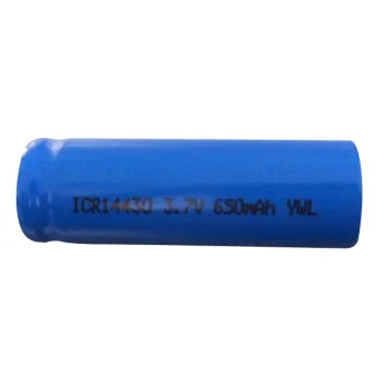 Cylindrical Li-ion Batteries (ICR14430) 3.7V