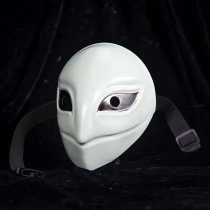 Night Watcher Game Cosplay White Mask