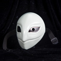 Jogo Night Watcher Cosplay Máscara Branca
