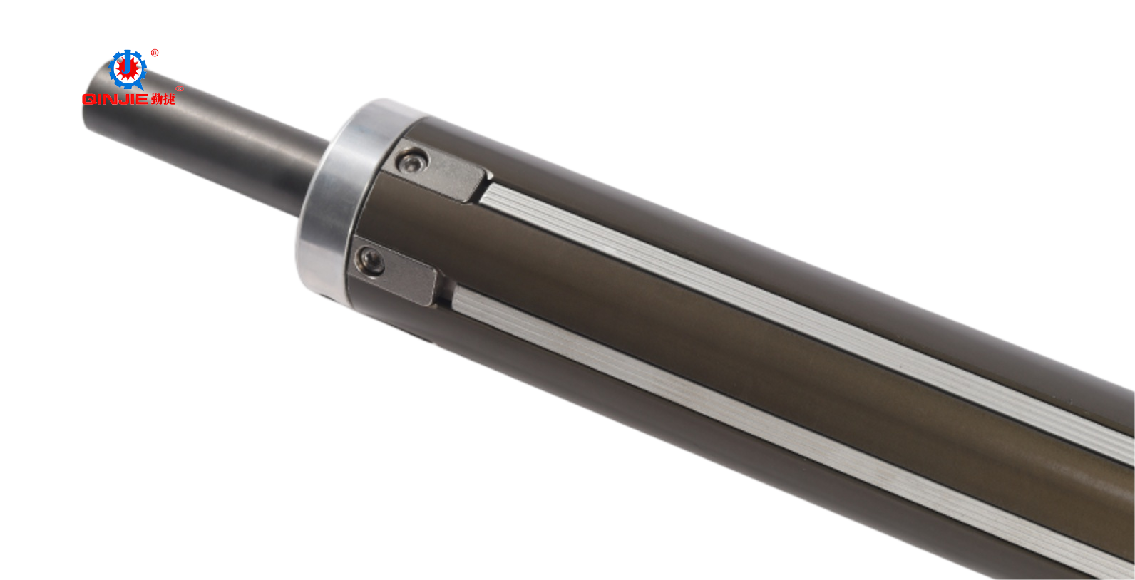 Eixo de inflação de tira contínua de 3 polegadas em alumínio