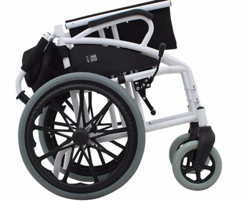 18 Zoll breiter Sitzbehinderung faltbarer manueller Rollstuhl