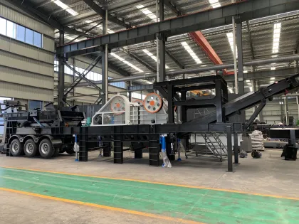 Portable Steel Mobile Jaw Crushers for Stone Crushing & Mining