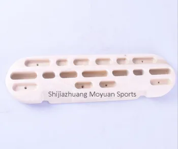 Fingerboard strength training wood rock climbing hangboard