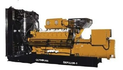 Water Cooled Caterpillar Diesel Generator , 24 Vdc Air Filter