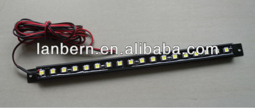 12v high brightness 18LEDs 25cm 3.75w waterproof IP54 China price alibaba express SMD5050 car bar light rigid led bar