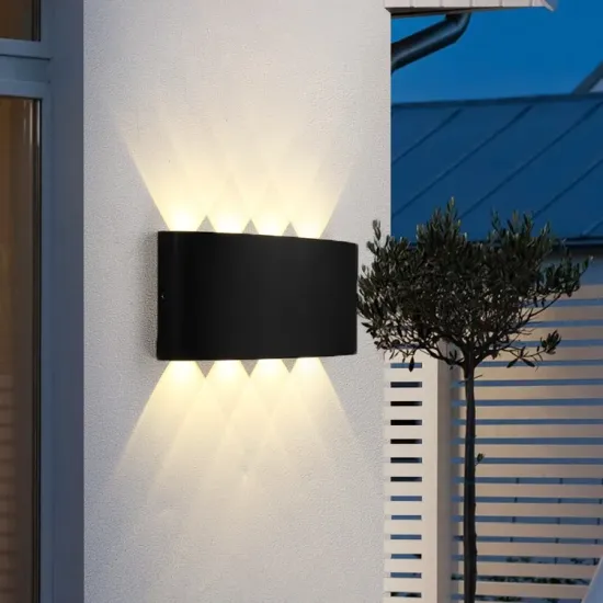 KAIFAN Outdoor Waterproof LED Wall Lamp for Hotel Villa KTV Corridor Decoration