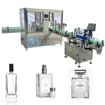 Automatic Small Bottle Liquid Eye Drops Essential Oil Nail Polish Filling and Capping Machine