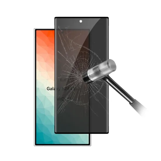 Premium 9H 3D Privacy Tempered Glass Screen Protector for Samsung Galaxy S24 Ultra