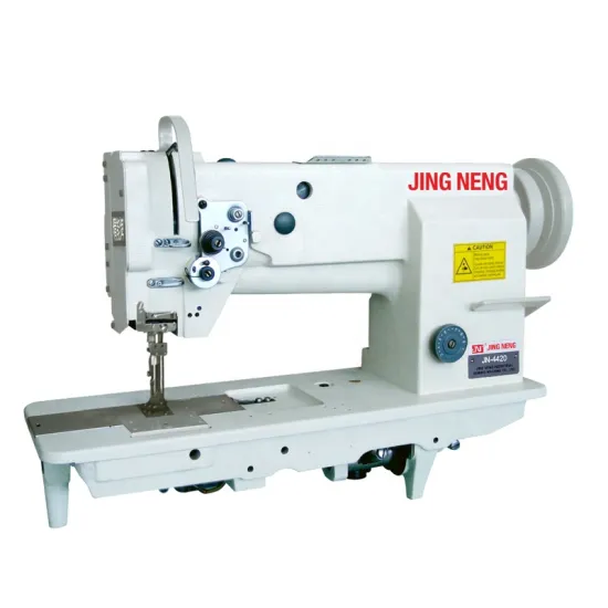 Double Needle Compound Feed Leather Sewing Machine for Furniture Bag Lockstitch