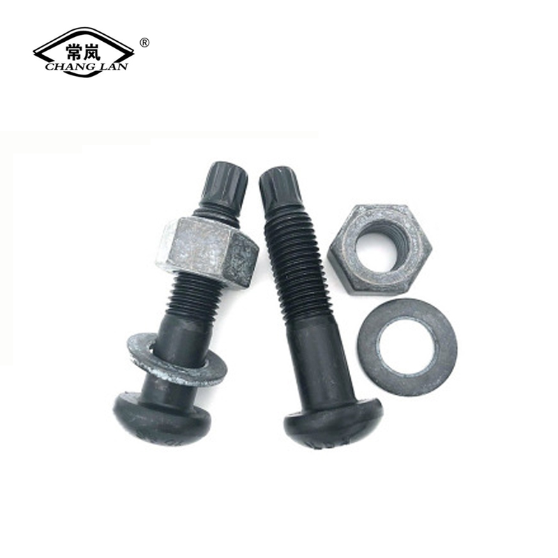 Torsional shear bolts of high strength steel structure, Class 10.9