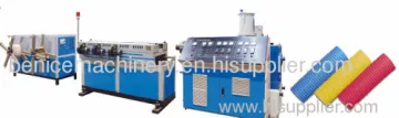 Pvc Single Wall Corrugated Pipe Production Line 