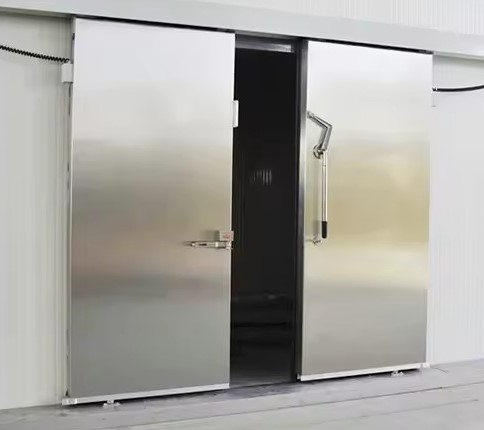 Elatstic Automatic Sliding Cold Storage Door