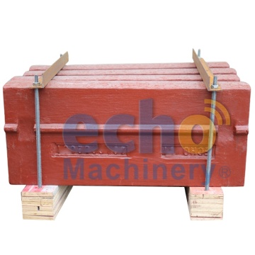 PF1007 Martensitic Steel Impactor Bar Blow Bar for Construction Waste Recycling