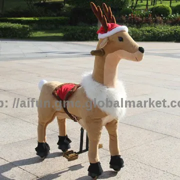 Christmas reindeer ride on car toy, Strawberry shortcake toys