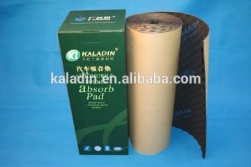 High density acoustic rubber foam car soundproofing material 8mm