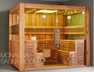 CE.ROHS Certified Big Size Wooden Indoor Sauna Room
