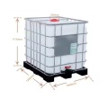HDPE IBC با پالت پلاستیکی برای مصارف صنعتی