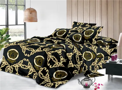 Home Polyester Plain Printed Bed Cover Bedding Sheets