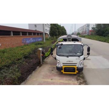 tractor hedge cutter green pruning truck