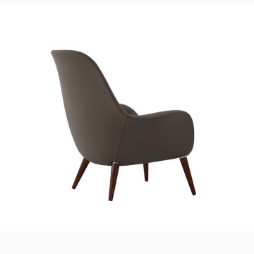 Fredericia Swoon Leder Lounge Stuhl