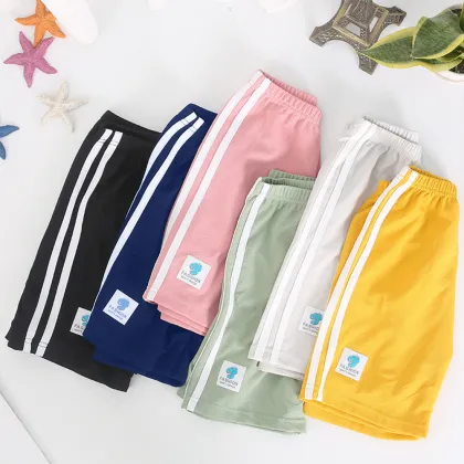 Summer Children Shorts Cotton Shorts For Boys Girls Shorts Toddler Panties Kids Beach Short Sports Pants children's leisure pant