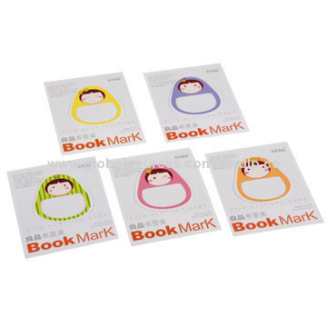 Plastic Bookmarks with Animal Pattern, Sized 52*61mm