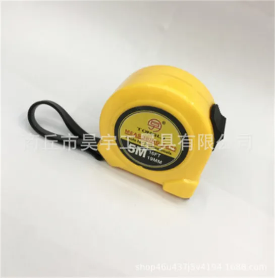 New design customized Yellow ABS shell steel tape